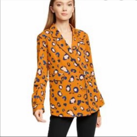 3.1 Phillip Lim Leopard Print Light Weight Blazer - Picture 4 of 7